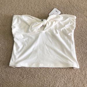 white tube top